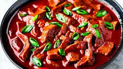 Red-Hot Chili Pork (红烧辣肉)