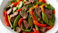 Refogado De Carne Com Legumes (beef And Vegetable Stir-fry)