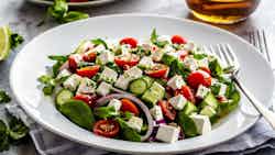 Refreshing Greek Salad (Αναζωογονητική ελληνική σαλάτα)