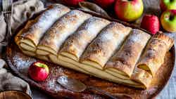 Rhenish-Hessian Apple Strudel (Rhenish-Hessischer Apfelstrudel)