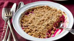 Rhubarb Crumble Heaven