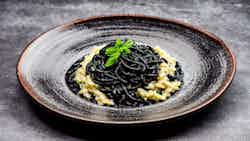 Risotto Al Nero Di Seppia (venetian Squid Ink Risotto)