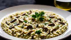 Risotto De Setas A La Asturiana (asturian Style Mushroom Risotto)