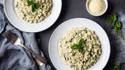 Risotto De Setas Cremoso (creamy Mushroom Risotto)