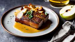 Riverbank Roast: Slow-roasted Dorset Pork Belly With Apple And Cider Gravy