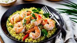 Riz Au Coco Aux Crevettes (coconut Rice With Shrimp)