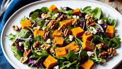 Roasted Pumpkin and Walnut Salad (Gerösteter Kürbis- und Walnusssalat)