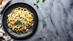 Roman Pasta With Guanciale And Pecorino (bucatini Alla Gricia)