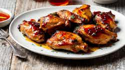 Rooibos Glazed Chicken Wings