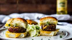 Rookworst And Sauerkraut Sliders