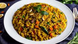 Royal Rice Pilaf (royal Hyderabadi Shahi Pulao)