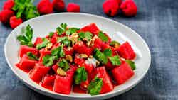 Rujak Semangka Pedas (spicy Watermelon Salad)