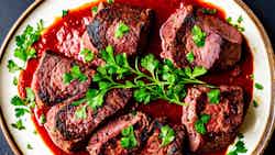 Rulad De Carne Eurasiano Com Sambal (eurasian Beef Roulade With Sambal)