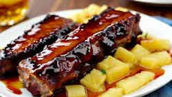 Rum And Pineapple Glazed Ribs (rum And Pineapple Glazed Ribs)