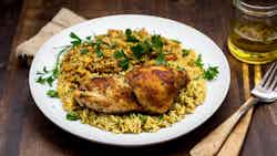 Ruz Bi Djaj (lebanese Spiced Rice With Chicken)