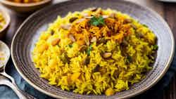 Saffron Rice Pilaf (برياني الزعفران)