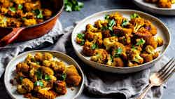 Saharan Spiced Roasted Cauliflower