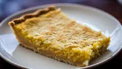 Saksak Pie (cassava And Coconut Pie)