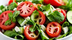 Salad (tangy Tomato And Cucumber Salad)