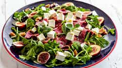 Salade Aux Figues Et Prosciutto Corse (corsican Fig And Prosciutto Salad)