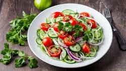 Salata Banadoura Wal Khiyar (iraqi Tomato And Cucumber Salad)