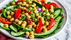 Salatat Hummus (syrian Chickpea Salad)