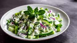 Salatet Zabadi (yogurt And Cucumber Salad)