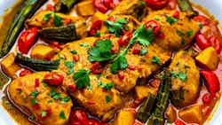 Salona (omani Spiced Chicken And Okra Curry)