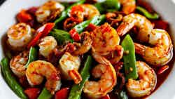 Salteado De Camarones Y Chorizo Picante (spicy Shrimp And Chorizo Stir-fry)