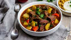 Saluf (yemenite Spiced Beef And Potato Stew)