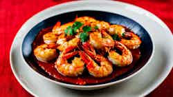 Sambal Udang (sweet And Spicy Prawn Sambal)