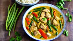 Samlor Kari Moan (cambodian Chicken And Vegetable Curry)