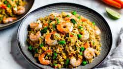 Samoan Style Shrimp Fried Rice