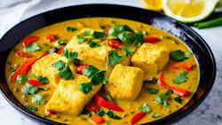 Santomean Coconut Fish Curry