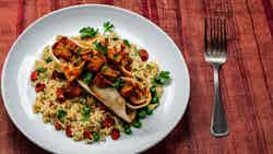 Sark Stuffed Squid With Chorizo And Rice