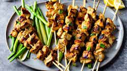 Satay Moan (lemongrass Chicken Skewers)