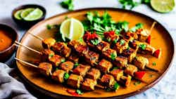 Sate Ayam Arab Indonesia (indonesian Arabic Chicken Satay)