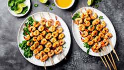 Sate Udang Kelapa Jeruk Nipis (coconut Lime Shrimp Skewers)