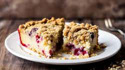 Saxon Cherry Streusel Cake (Sächsischer Kirschstreuselkuchen)