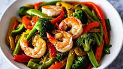 Sayadiya Bil Har (spicy Shrimp And Vegetable Stir-fry)