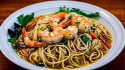 Seafood Noodles (pancit Malabon)
