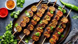 Seekh Kebab (spiced Lamb Kebabs)