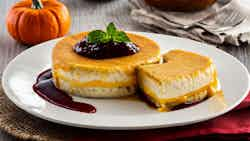 Serra Cheese With Pumpkin Jam (queijo Da Serra Com Doce De Abóbora)