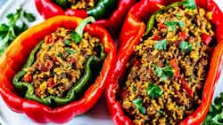 Seswaa Stuffed Peppers