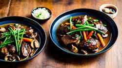 Shandong Style Braised Duck With Mushrooms