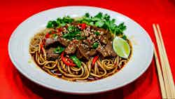 Shanghai Spicy Beef Noodles (上海辣牛肉面)