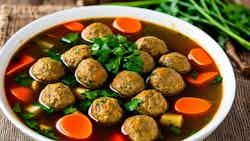 Shapta Thuk (tibetan Yak Meatball Soup)