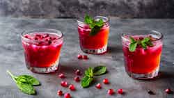 Sharbat (rosewater-infused Pomegranate Drink)