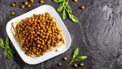 Shawarma Spiced Roasted Chickpeas