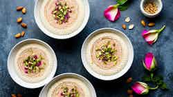 Shirin Choy (fragrant Rosewater Rice Pudding)